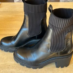 Zara lug boot size 38